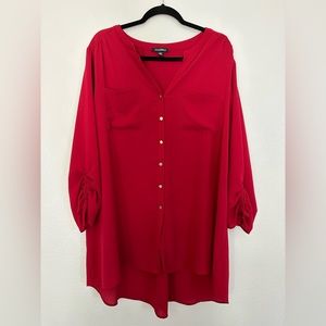 Roz & Ali Button Down Size 3X